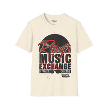 Load image into Gallery viewer, Ray's Music Exchange Chicago Unisex Softstyle T-Shirt