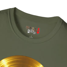 Load image into Gallery viewer, Melting Gold Record Unisex Softstyle T-Shirt