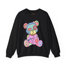 Load image into Gallery viewer, Pink Heart Eye Teddy Bear Sweatshirt