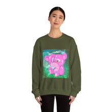 Load image into Gallery viewer, Purple Teddy Bear Sweatshirt