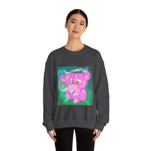 Load image into Gallery viewer, Purple Teddy Bear Sweatshirt