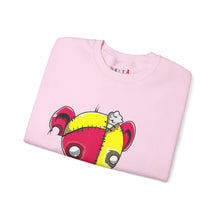 Load image into Gallery viewer, Red Yellow Patches Teddy Bear Sweatshirt