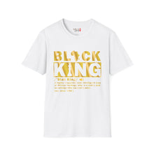 Load image into Gallery viewer, Black King Unisex Softstyle T-Shirt