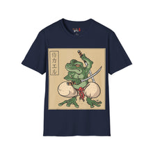 Load image into Gallery viewer, Samurai Frog Unisex Softstyle T-Shirt