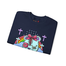 Load image into Gallery viewer, Stitched Eyes Teddy Bear Sweatshirt