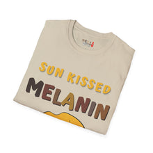 Load image into Gallery viewer, Sun Kissed Melanin Unisex Softstyle T-Shirt