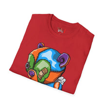 Load image into Gallery viewer, Tired Colorful Bear Unisex Softstyle T-Shirt