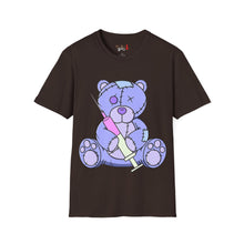 Load image into Gallery viewer, Purple Syringe Teddy Bear T-shirt