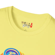 Load image into Gallery viewer, Zipper Mouth Teddy Bear Unisex Softstyle T-Shirt