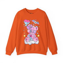 Load image into Gallery viewer, Doughnut Heart Teddy Bear Sweatshirt