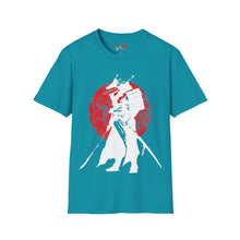 Load image into Gallery viewer, Red Moon Samurai Unisex Softstyle T-Shirt