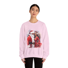 Load image into Gallery viewer, Black Santa 8 Unisex Heavy Blend™ Crewneck Sweatshirt