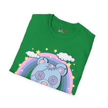 Load image into Gallery viewer, Pastel Rainbow Teddy Bear T-shirt