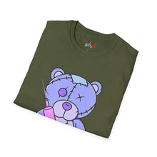 Load image into Gallery viewer, Purple Syringe Teddy Bear T-shirt