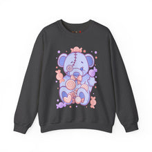 Load image into Gallery viewer, Pastel Baby Blue Teddy Bear Sweatshirt