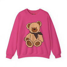 Load image into Gallery viewer, Brown Scarf Teddy Bear Sweatshirt