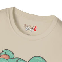 Load image into Gallery viewer, Evil Patched Teddy Bear Unisex Softstyle T-Shirt