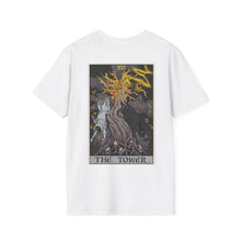 Load image into Gallery viewer, XVI The Tower Rear Print T-Shirt