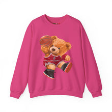Load image into Gallery viewer, Basketball Teddy Bear Sweatshirt