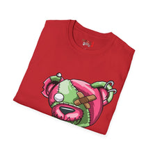 Load image into Gallery viewer, Bandaid Eye Teddy Bear Unisex Softstyle T-Shirt