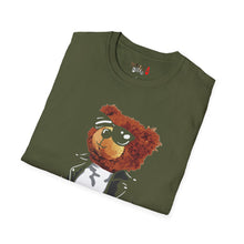 Load image into Gallery viewer, Cool Drippy Bear Unisex Softstyle T-Shirt