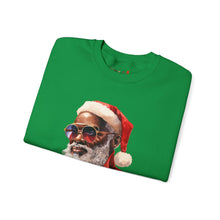 Load image into Gallery viewer, Black Santa 3 Unisex Heavy Blend™ Crewneck Sweatshirt