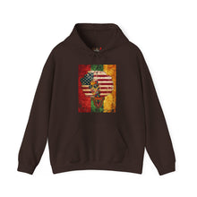 Load image into Gallery viewer, Afro American Queen Heavy Blend Unisex Hoodie