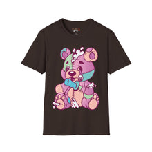 Load image into Gallery viewer, Patchy Knifed Bear Unisex Softstyle T-Shirt