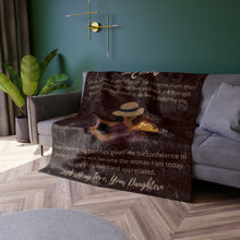 Load image into Gallery viewer, To My Mom From Daughter 6 Crushed Velvet Blanket