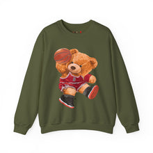 Load image into Gallery viewer, Basketball Teddy Bear Sweatshirt