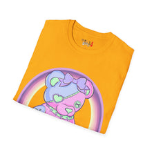 Load image into Gallery viewer, Pastel Pink & Blue Teddy Bear T-shirt