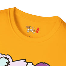 Load image into Gallery viewer, Purple Two Tone Teddy Bear T-shirt