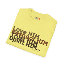 Load image into Gallery viewer, Love HIM Uplift HIM Unisex Softstyle T-Shirt