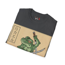 Load image into Gallery viewer, Samurai Frog Unisex Softstyle T-Shirt