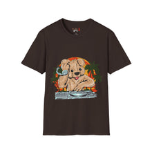 Load image into Gallery viewer, DJ Teddy Bear Unisex Softstyle T-Shirt