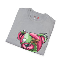 Load image into Gallery viewer, Bandaid Eye Teddy Bear Unisex Softstyle T-Shirt