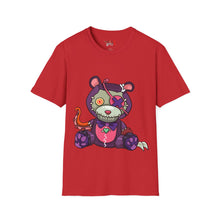 Load image into Gallery viewer, Squid Arm Teddy Bear Unisex Softstyle T-Shirt