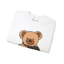Load image into Gallery viewer, Brown Scarf Teddy Bear Sweatshirt