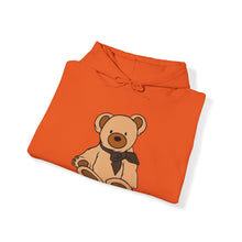 Load image into Gallery viewer, Brown Scarf Teddy Bear Hoodie