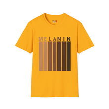 Load image into Gallery viewer, Melanin Vertical Stripes Unisex Softstyle T-Shirt