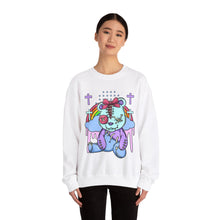 Load image into Gallery viewer, Stitched Eyes Teddy Bear Sweatshirt