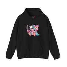 Load image into Gallery viewer, Two Headed Knife Teddy Bear Hoodie