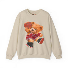 Load image into Gallery viewer, Basketball Teddy Bear Sweatshirt