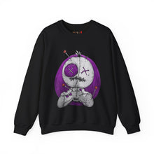Load image into Gallery viewer, Pinhead Purple Teddy Bear Sweatshirt
