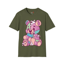 Load image into Gallery viewer, Patchy Knifed Bear Unisex Softstyle T-Shirt