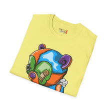 Load image into Gallery viewer, Tired Colorful Bear Unisex Softstyle T-Shirt