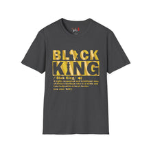 Load image into Gallery viewer, Black King Unisex Softstyle T-Shirt