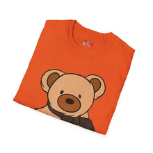 Load image into Gallery viewer, Scarf Bear Unisex Softstyle T-Shirt
