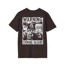 Load image into Gallery viewer, Choking Hazard Rear Printed Tee