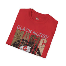 Load image into Gallery viewer, Black Nurse Magic Unisex Softstyle T-Shirt